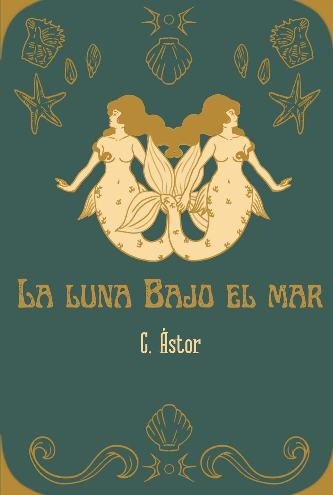 La luna bajo el mar