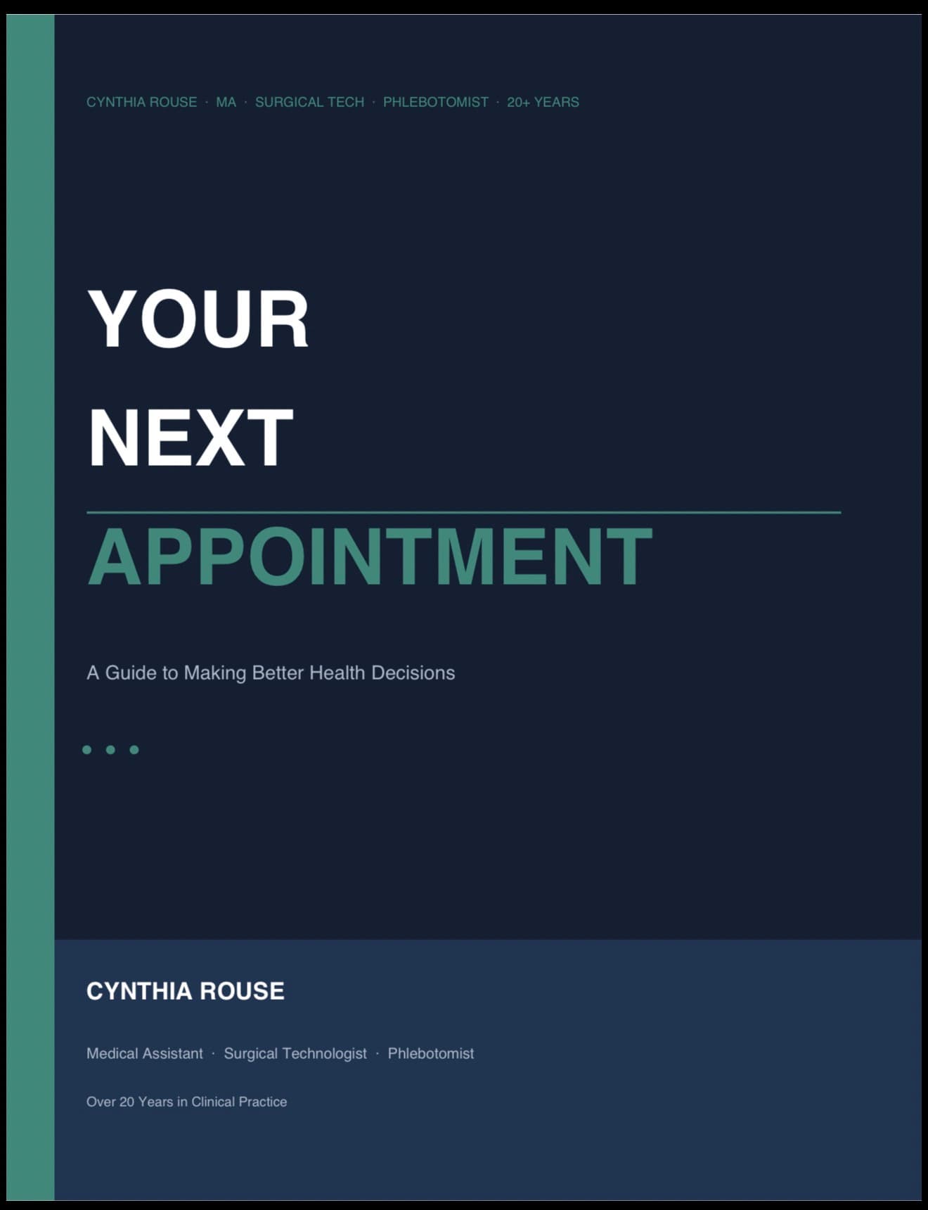 Your Next Appointment